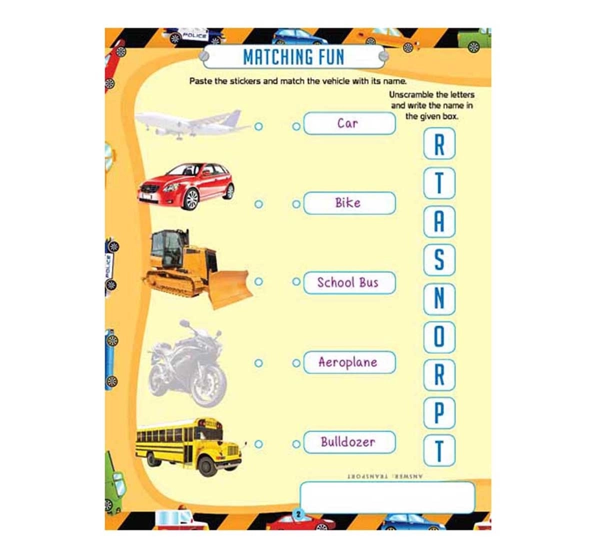 Dreamland Paperback Sticker Activity Set of Book for Kids 4Y+, Multicolour