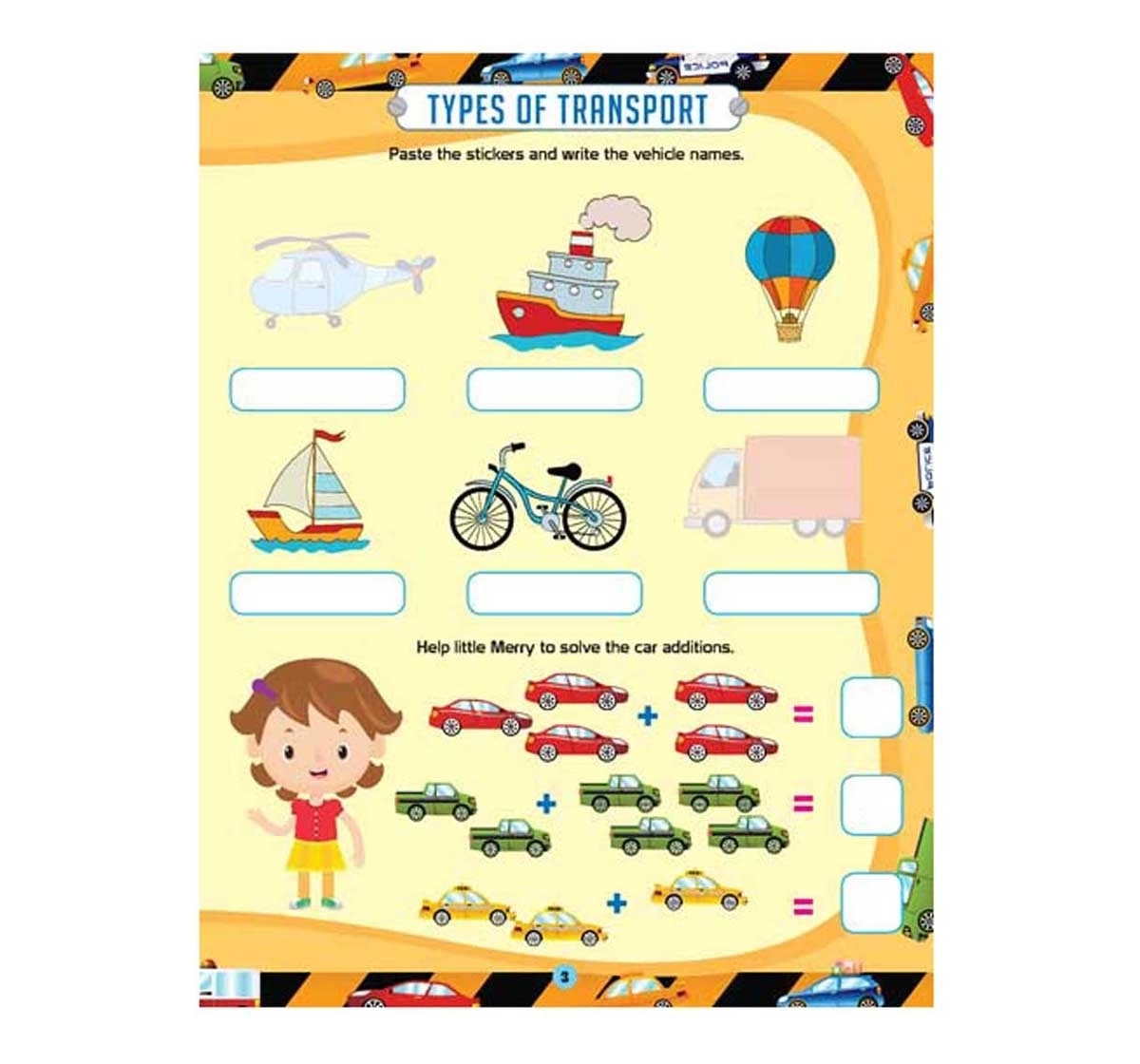 Dreamland Paperback Sticker Activity Set of Book for Kids 4Y+, Multicolour