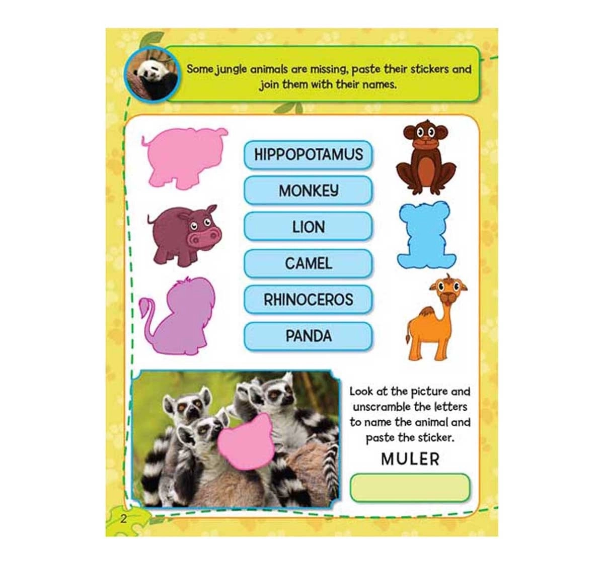 Dreamland Paperback Sticker Activity Pack Books for Kids 4Y+, Multicolour