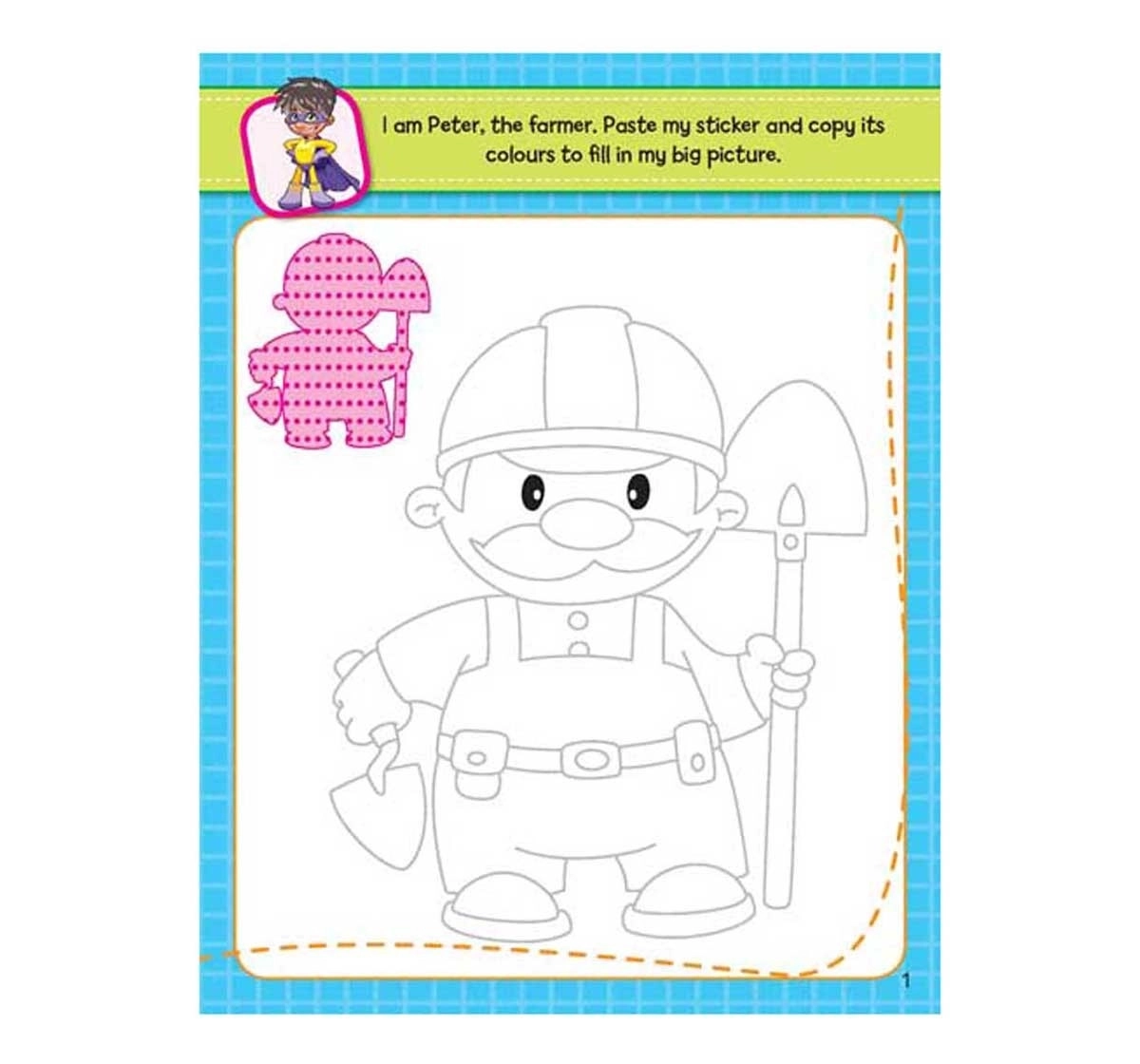 Dreamland Paperback Sticker Activity Pack Books for Kids 4Y+, Multicolour
