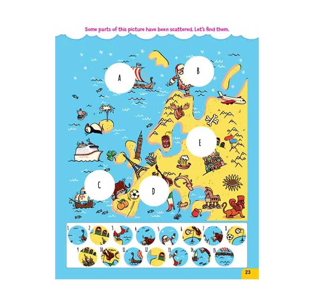 Dreamland Paperback My Visual Game Book for Kids 9Y+, Multicolour