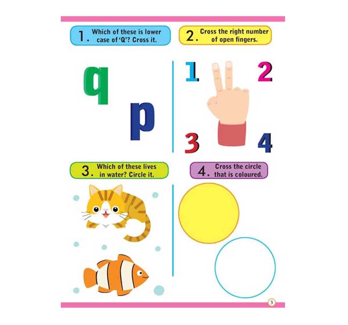 Dreamland Paperback Brilliant Brain Activity Book for Kids 4Y+, Multicolour