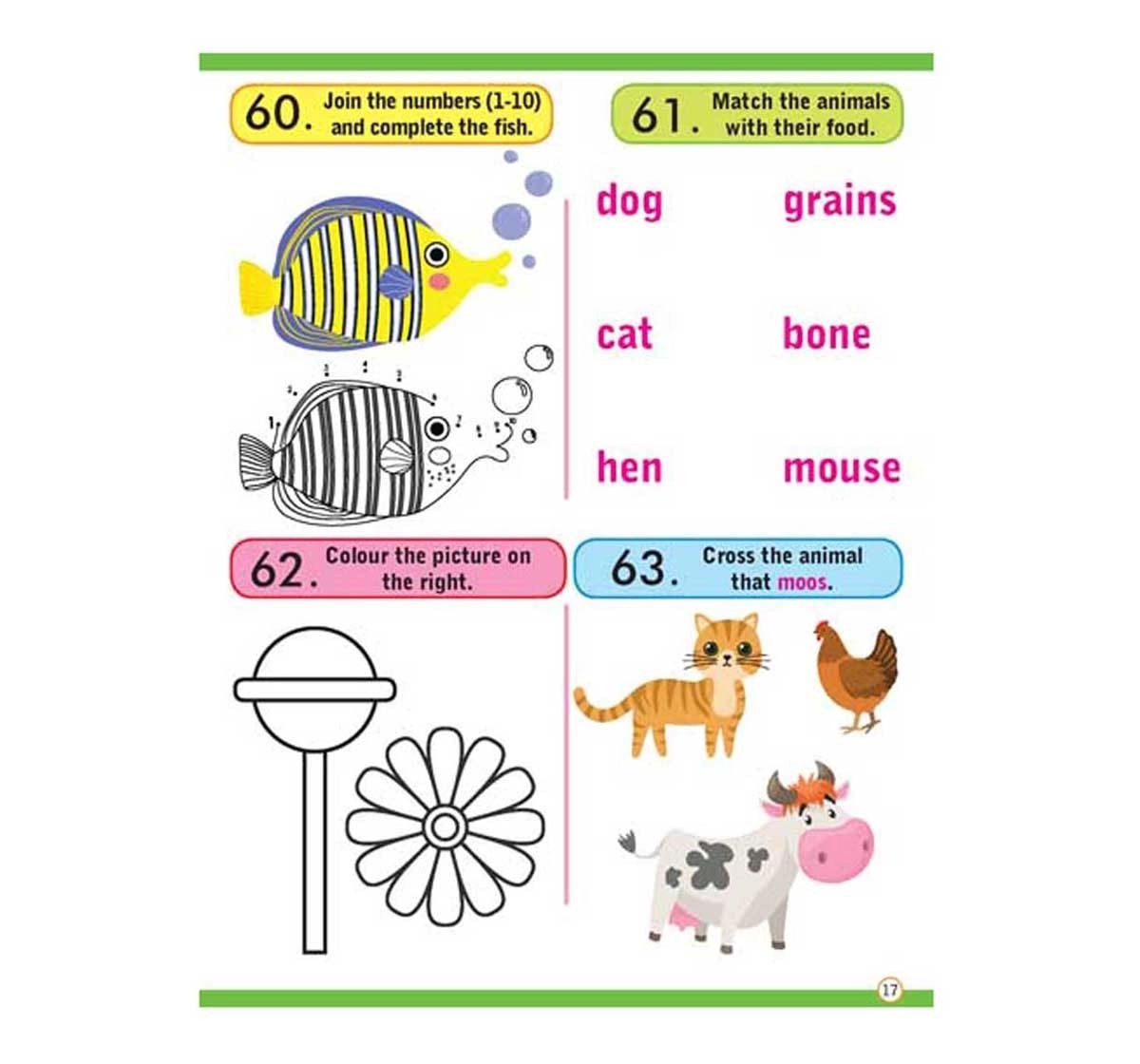 Dreamland Paperback Brilliant Brain Activity Book for Kids 4Y+, Multicolour