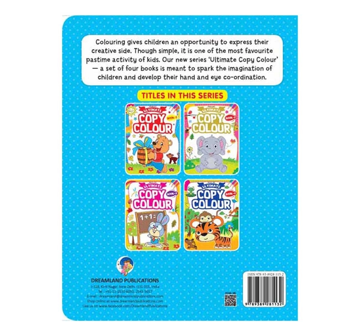 Dreamland Paperback Ultimate Copy Colour 1 Book for Kids 4Y+, Multicolour