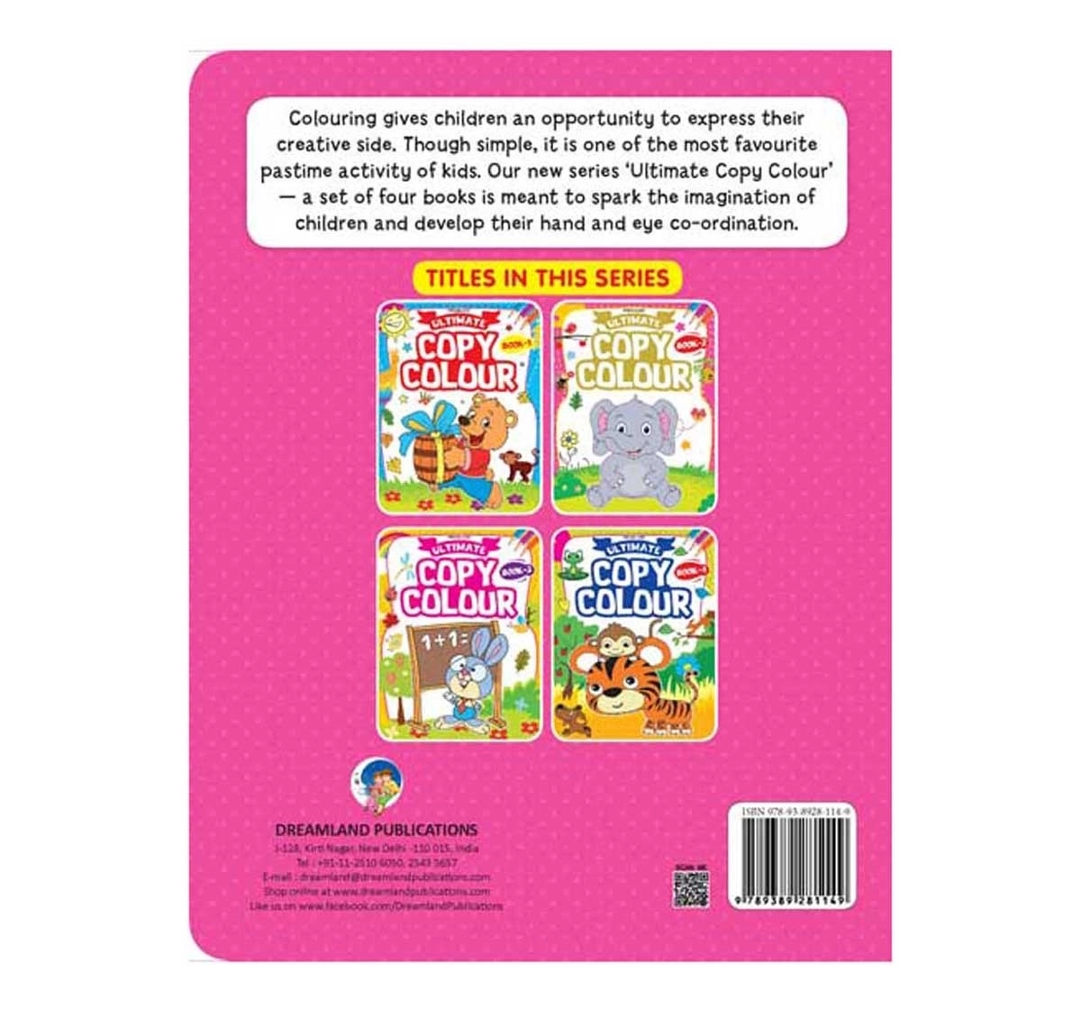 Dreamland Paperback Ultimate Copy Colour 2 Book for Kids 4Y+, Multicolour