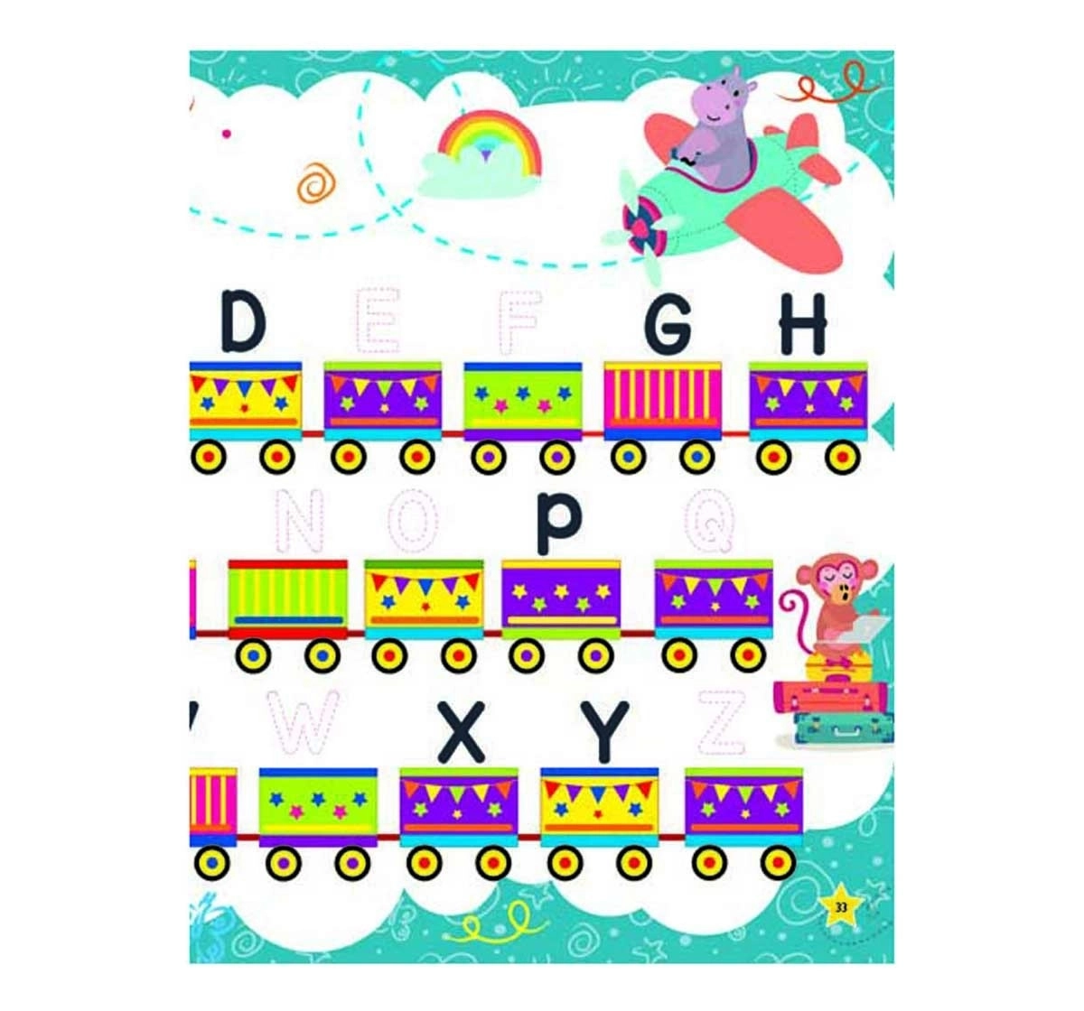 Dreamland Paperback Learn Letters and Sounds Book for Kids 3Y+, Multicolour