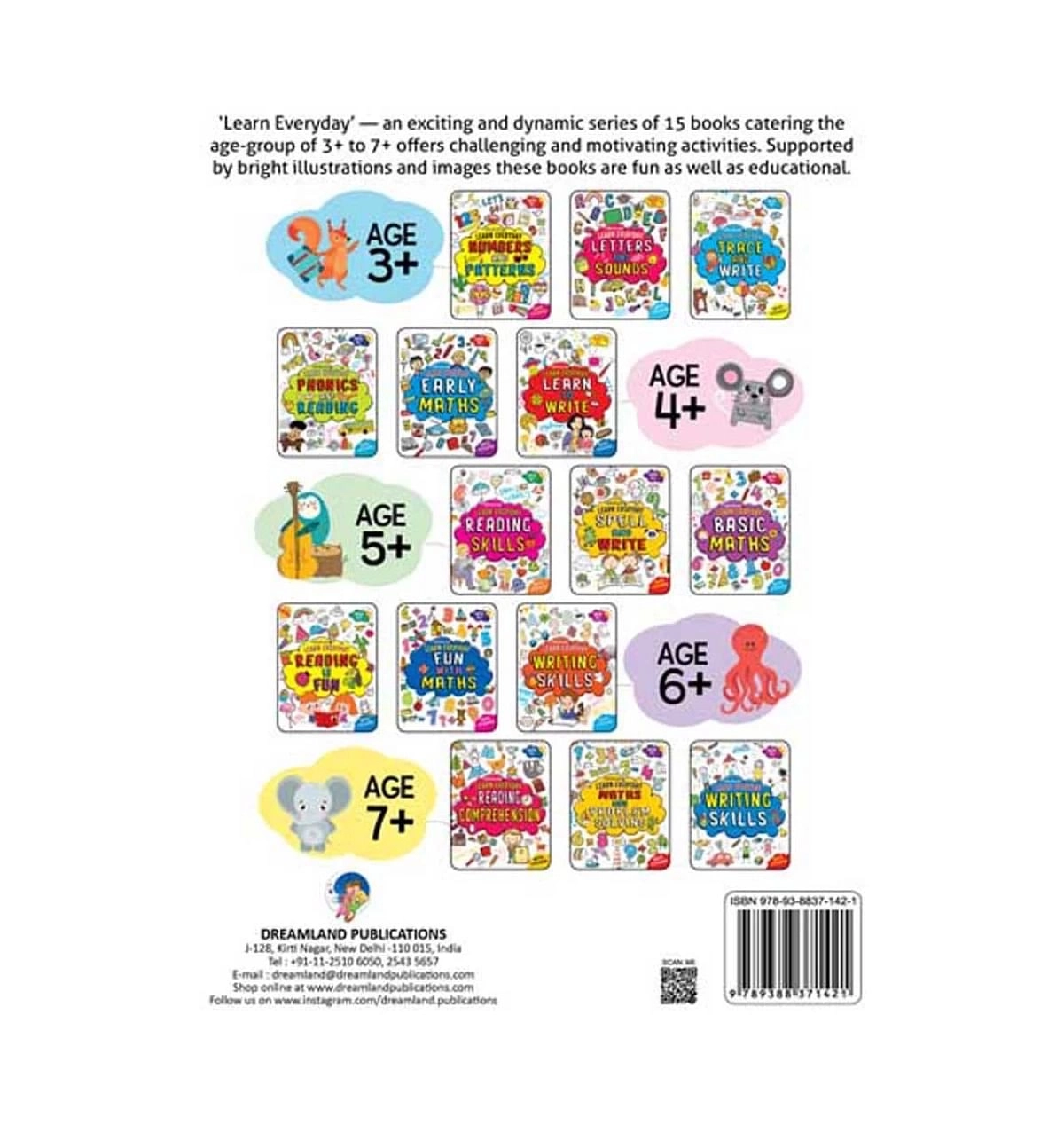 Dreamland Learn Everyday Writing Skills, 72 Pages, Paperback