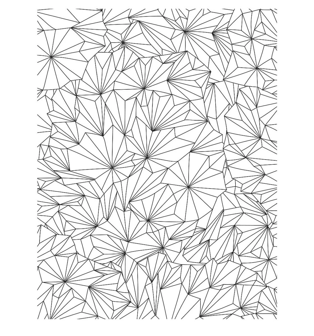 Dreamland Patterns Colouring Book For Adults, 32 Pages, Paperback