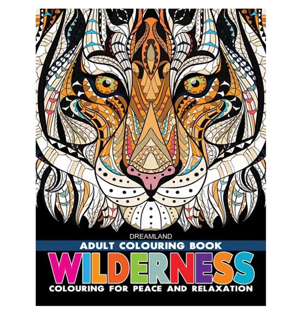 Dreamland Wilderness Colouring Book For Adults, 32 Pages, Paperback