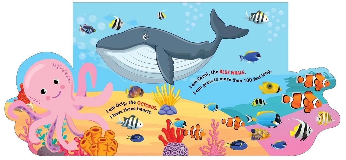 Dreamland Flap Book Under The Ocean, 10 Pages, Paperback