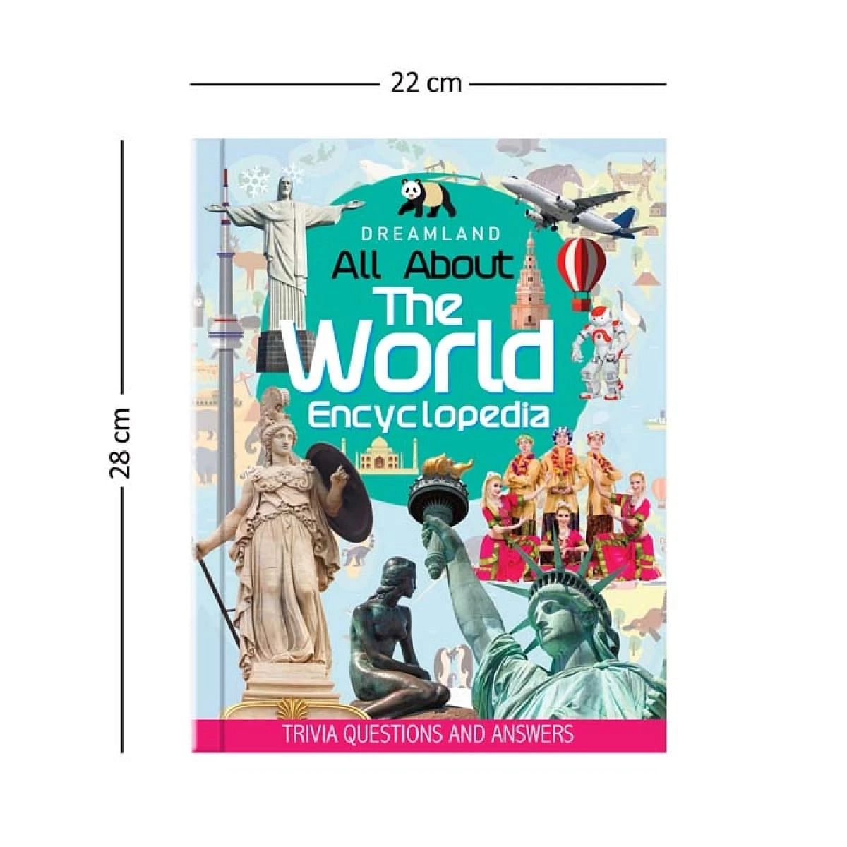 Dreamland The World Encyclopedia For Children, All About Trivia Questions And Answers, 64 Pages, Paperback