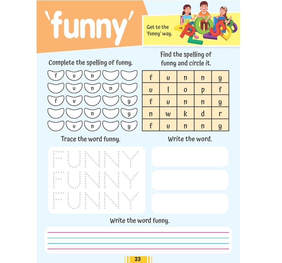 Dreamland Paperback Fluency Sentences Book Part 1 for Kids 4Y+, Multicolour