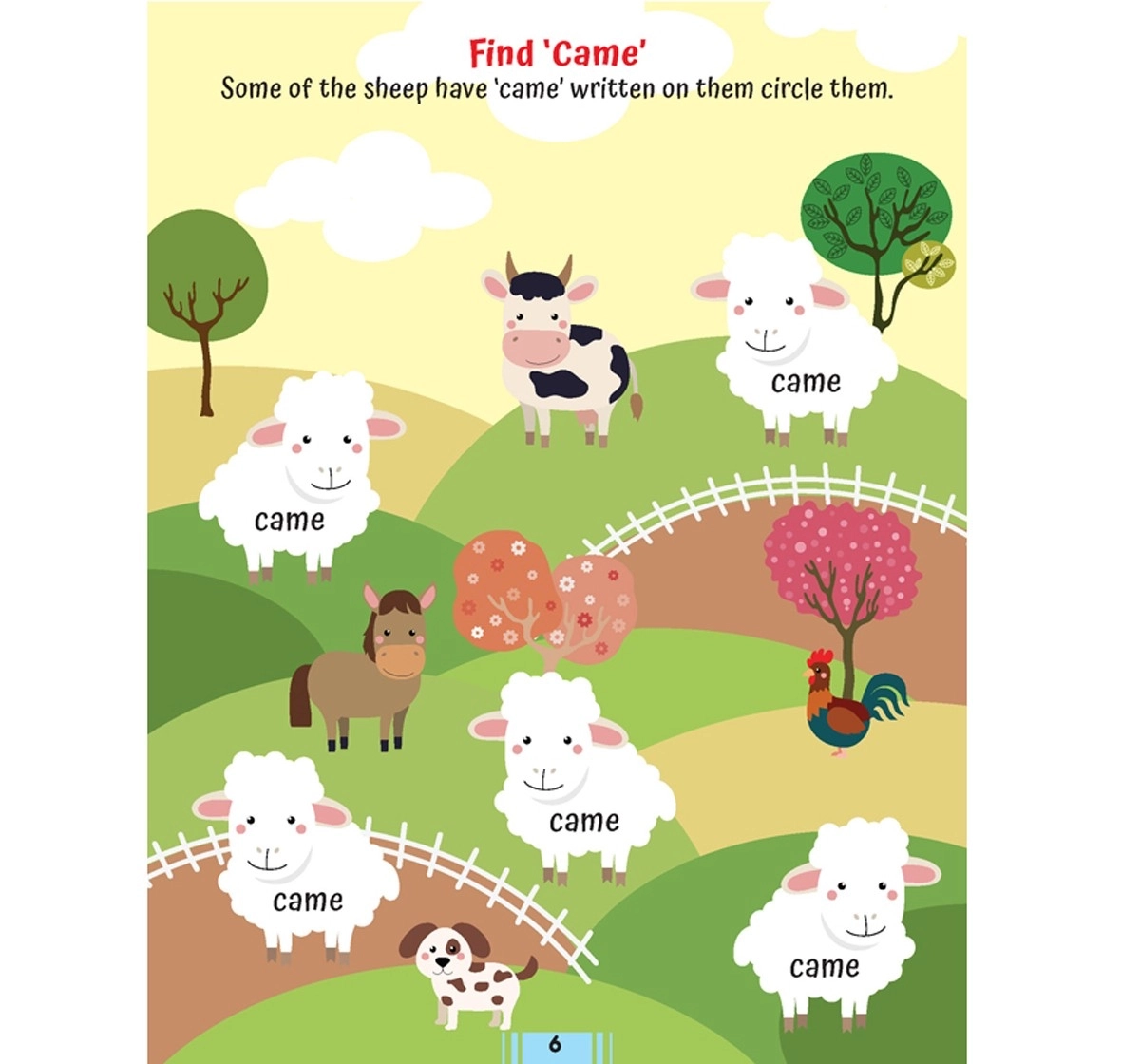 Dreamland Paperback Fluency Sentences Book Part 2 for Kids 4Y+, Multicolour