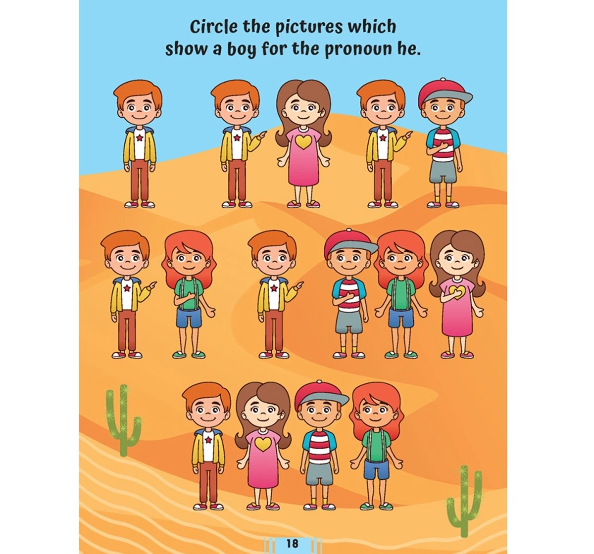 Dreamland Paperback Fluency Sentences Book Part 2 for Kids 4Y+, Multicolour