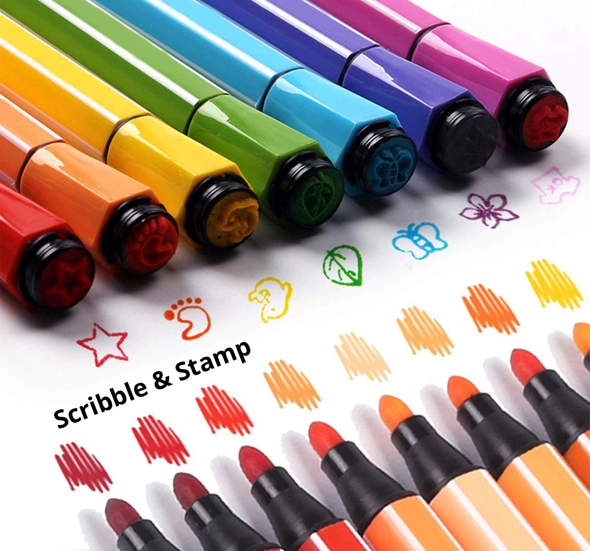 Scoobies Acrylic Markers Acrylic Waterproof Paint Art Marker Pen Set For  Rock Painting, Diy Craft Projects, Ceramic, Glass, Canvas, Mug, Metal,  Wood, Easter Egg Multicolour, 4 Cm, 3Y+