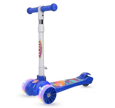 Zoozi 3 Wheel Electric Led Scooter, Multicolour3Y+