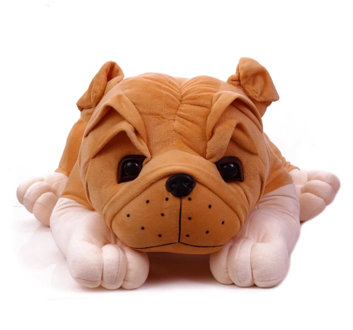 Toytales Bull Dog 75Cm Stuffed Animal Soft Toy 3Y+