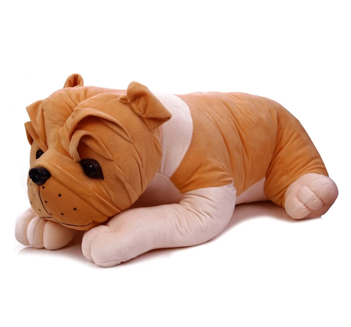 Toytales Bull Dog 75Cm Stuffed Animal Soft Toy 3Y+