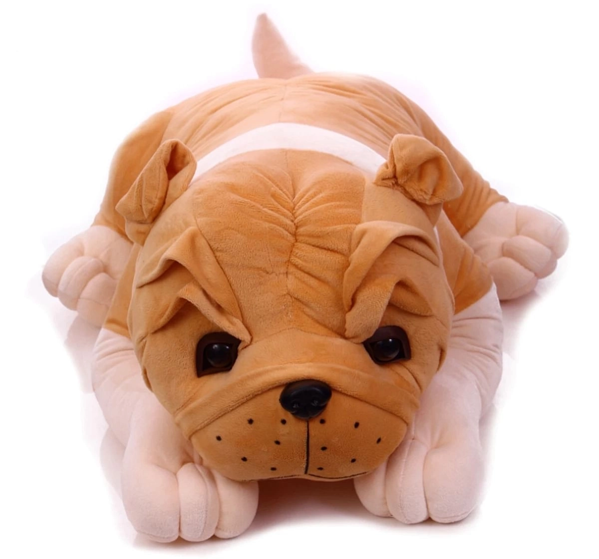 Toytales Bull Dog 75Cm Stuffed Animal Soft Toy 3Y+