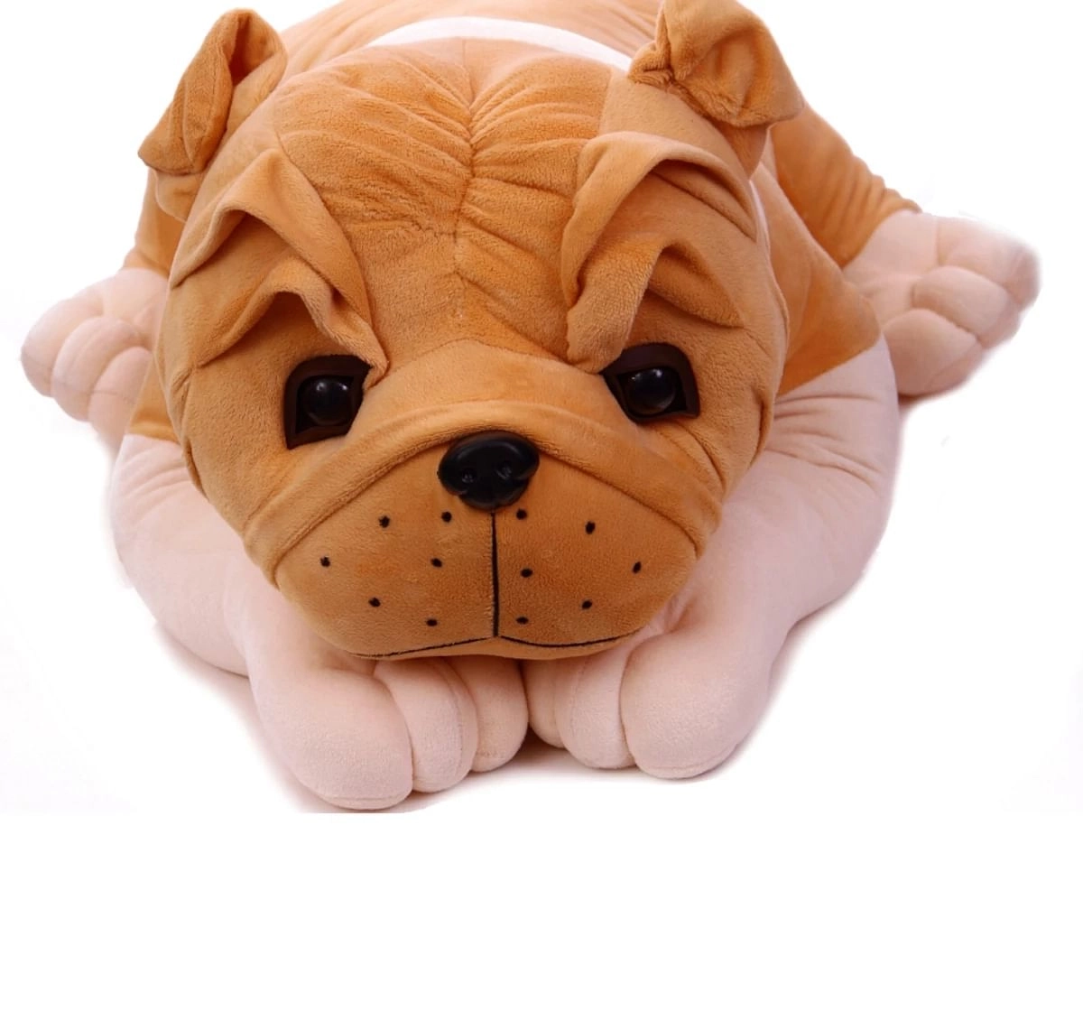 Toytales Bull Dog 75Cm Stuffed Animal Soft Toy 3Y+