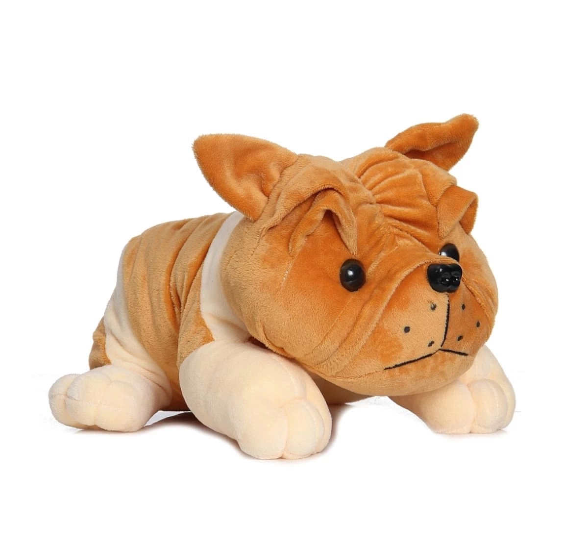 Toytales Mini Bull Dog Stuffed Animal Brown 3Y+