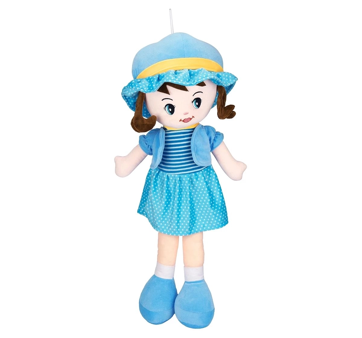 Toytales Winky Doll 100Cm Rag Dolls Blue 3Y+