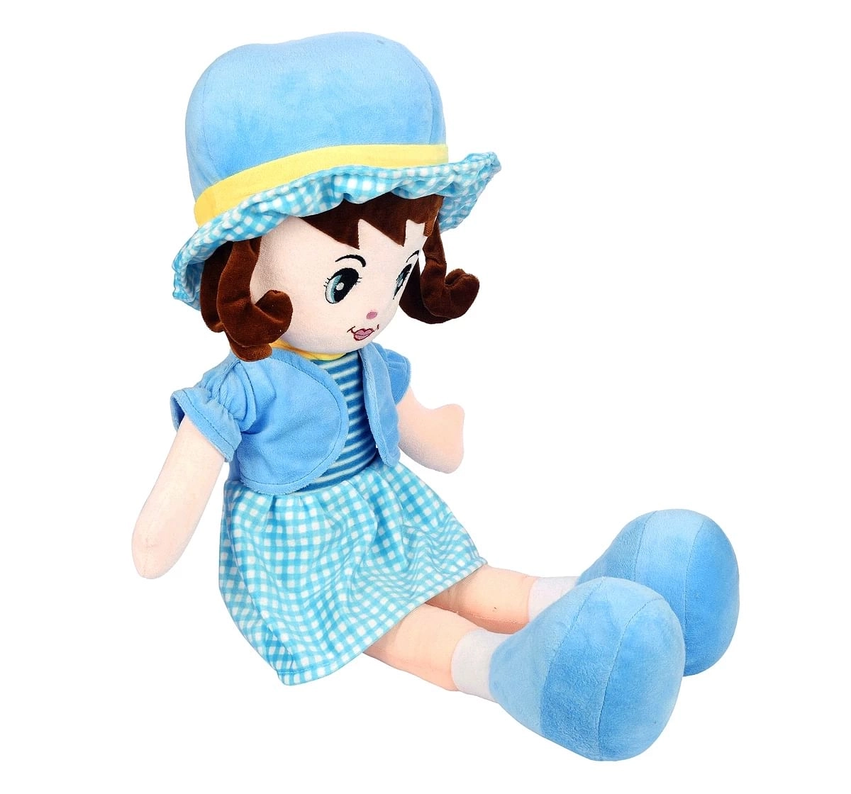 Toytales Winky Doll 100Cm Rag Dolls Blue 3Y+