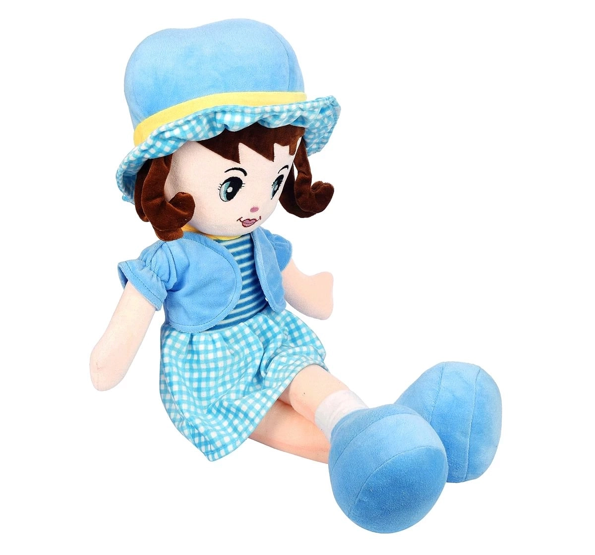 Toytales Winky Doll 100Cm Rag Dolls Blue 3Y+