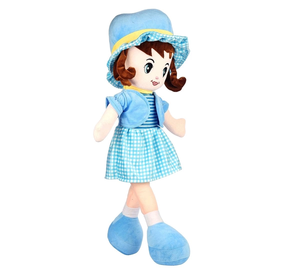 Toytales Winky Doll 100Cm Rag Dolls Blue 3Y+