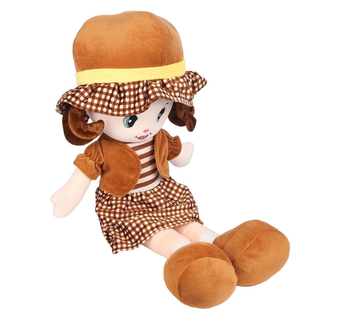 Toytales Winky Doll 100Cm Rag Dolls Brown 3Y+