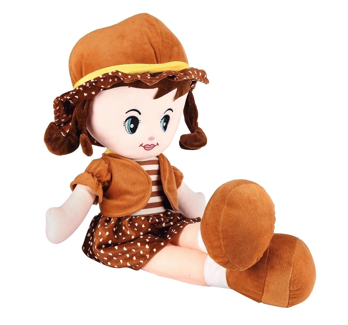 Toytales Winky Doll 100Cm Rag Dolls Brown 3Y+