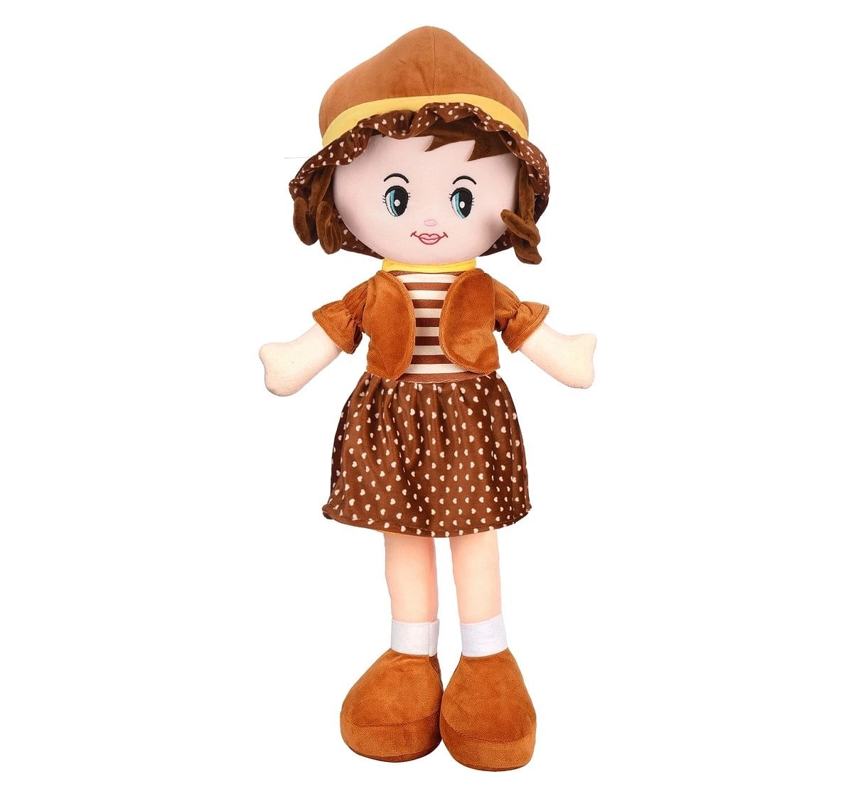 Toytales Winky Doll 100Cm Rag Dolls Brown 3Y+