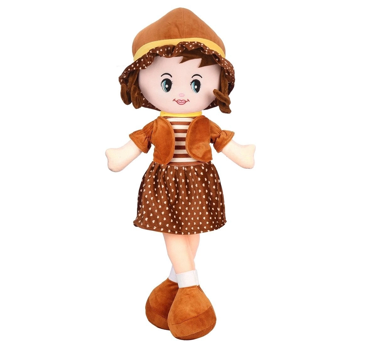 Toytales Winky Doll 100Cm Rag Dolls Brown 3Y+