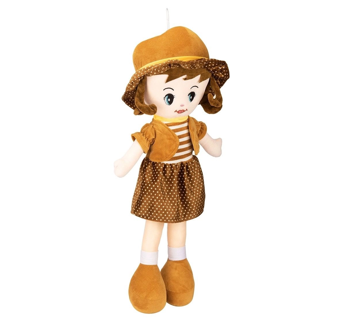 Toytales Winky Doll 100Cm Rag Dolls Brown 3Y+