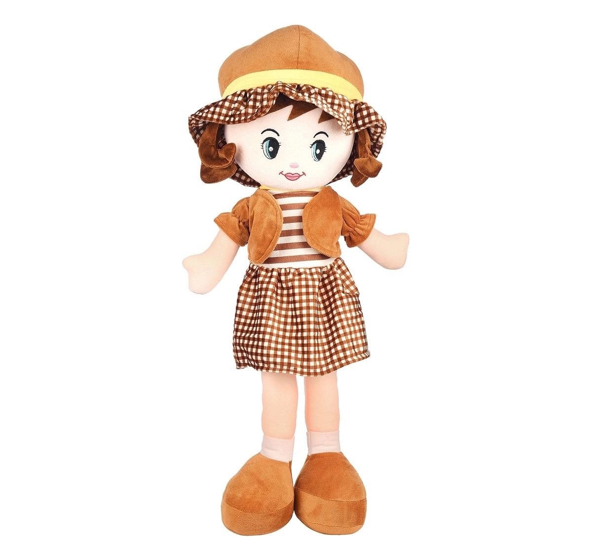 Toytales Winky Doll 100Cm Rag Dolls Brown 3Y+