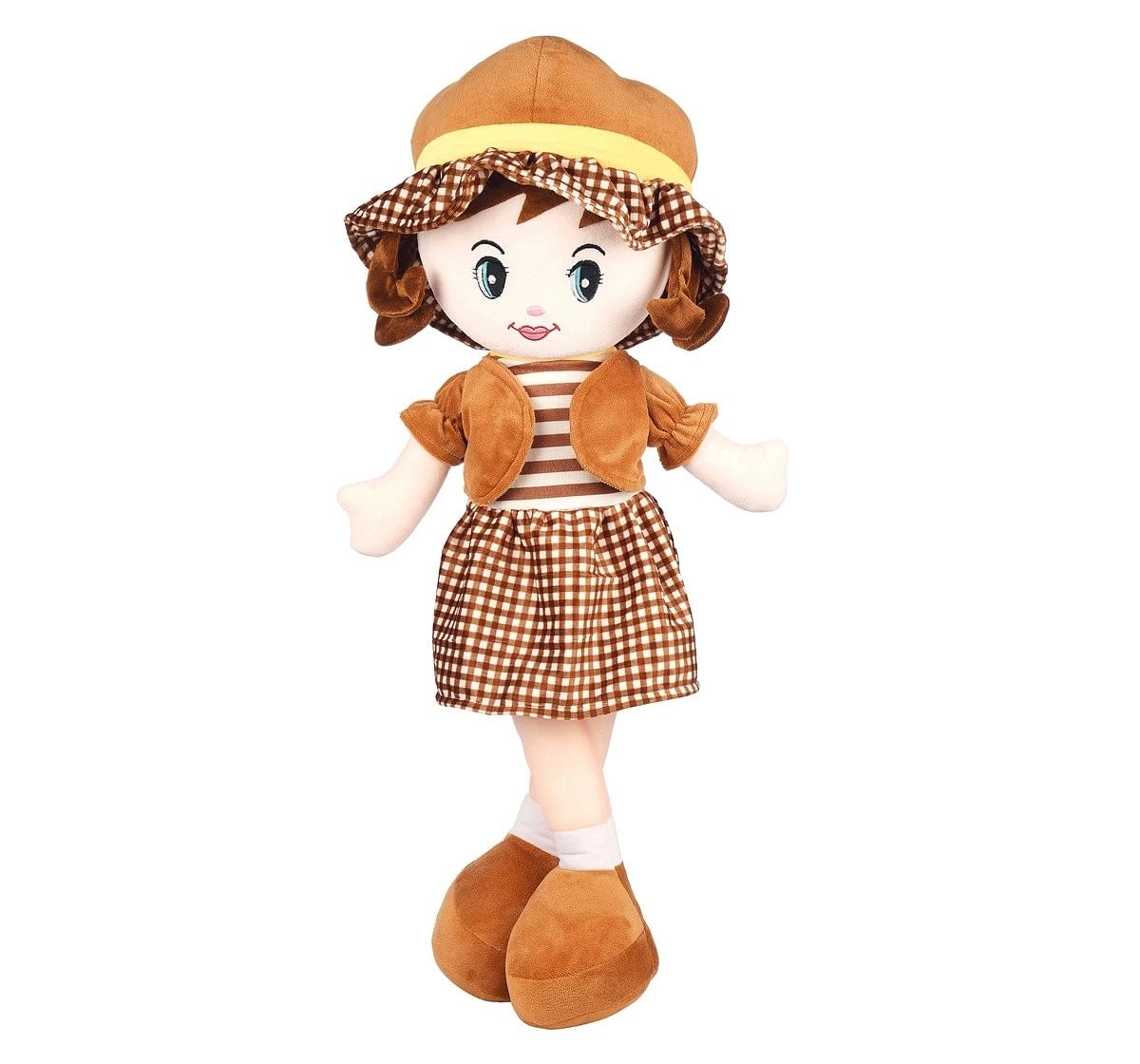 Toytales Winky Doll 100Cm Rag Dolls Brown 3Y+