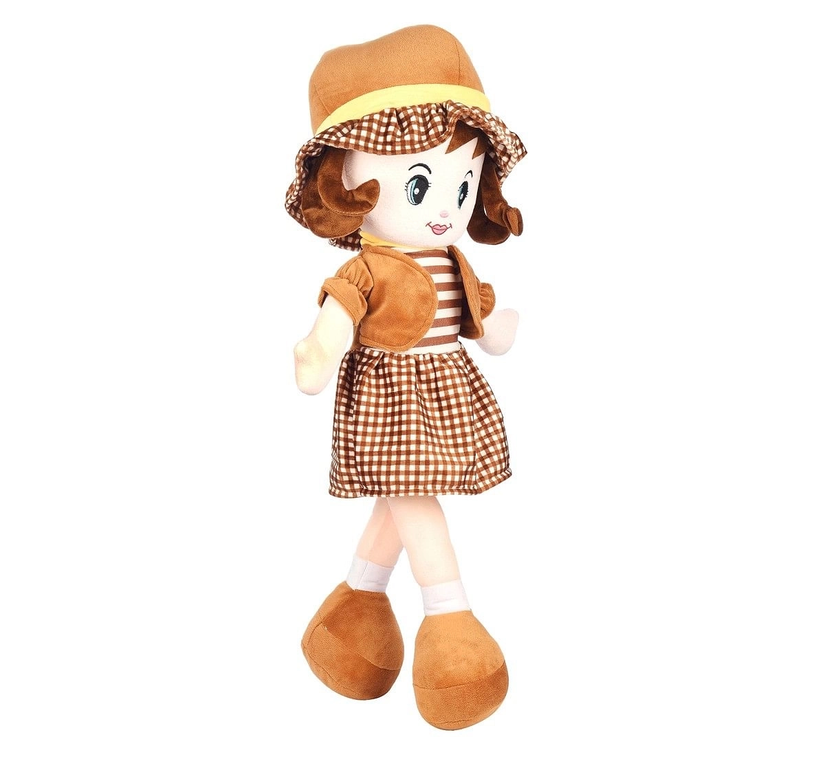 Toytales Winky Doll 100Cm Rag Dolls Brown 3Y+