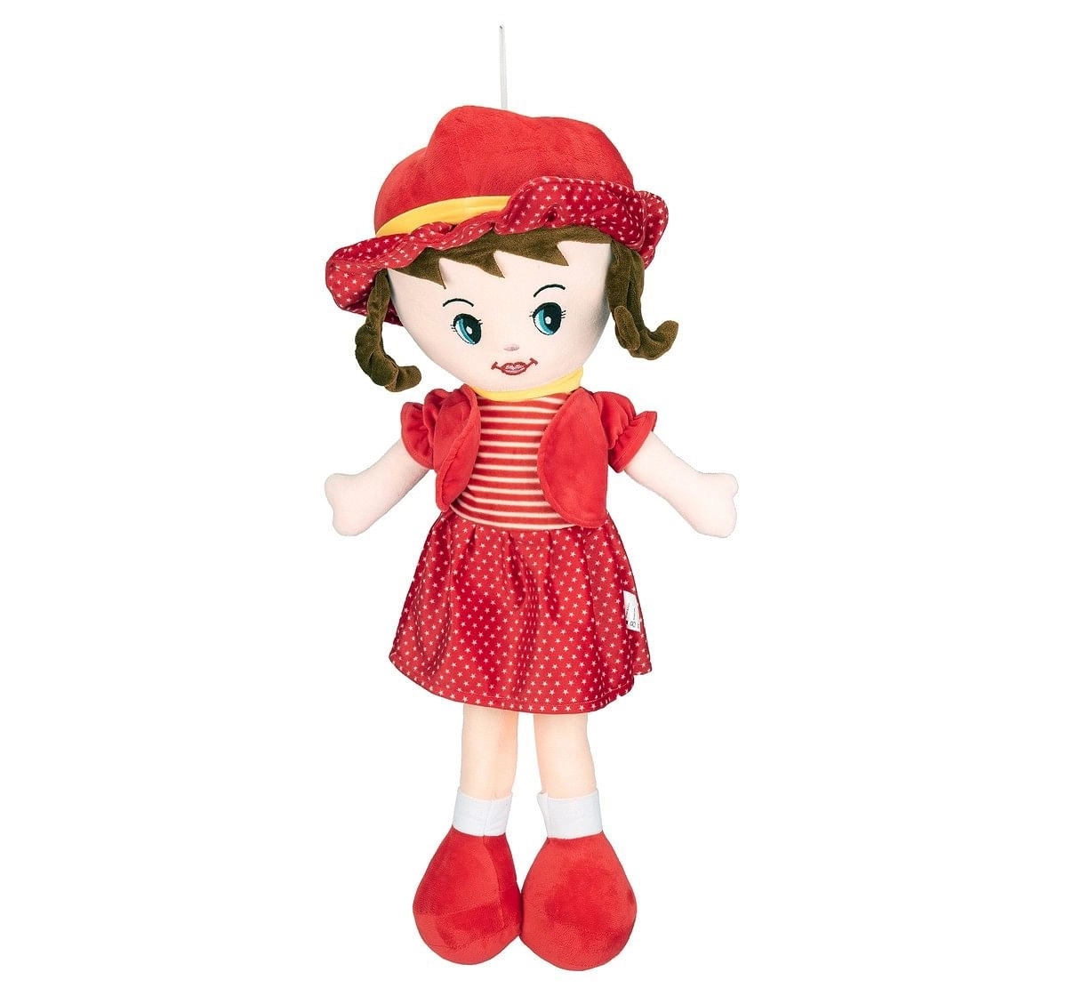 Toytales Winky Doll 100Cm Rag Dolls Red 3Y+