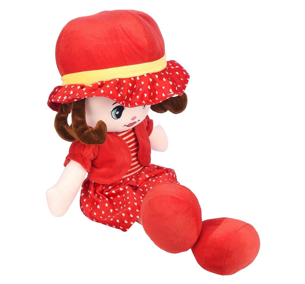 Toytales Winky Doll 100Cm Rag Dolls Red 3Y+