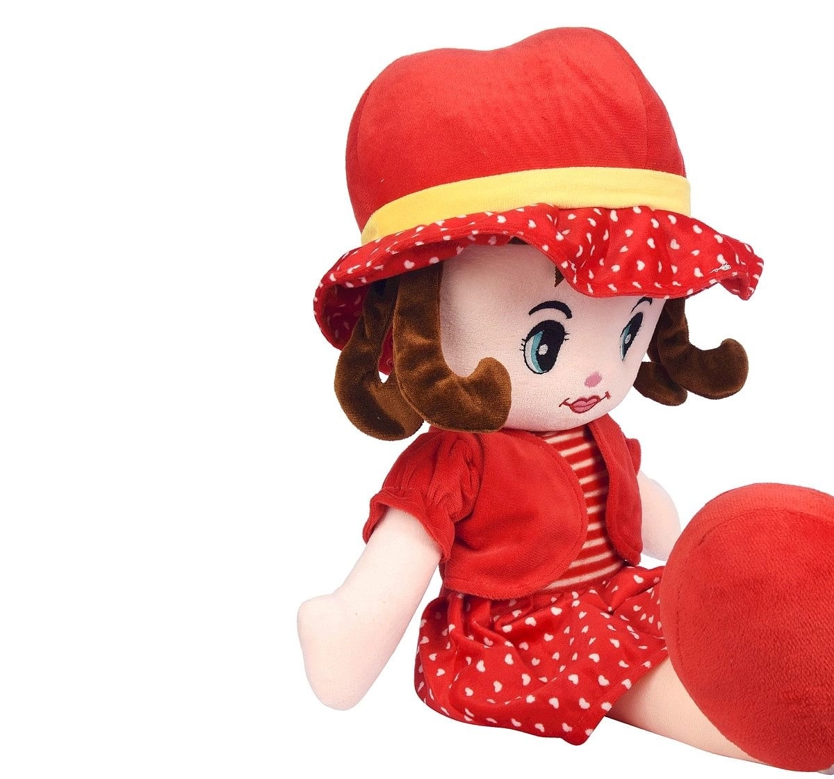 Toytales Winky Doll 100Cm Rag Dolls Red 3Y+