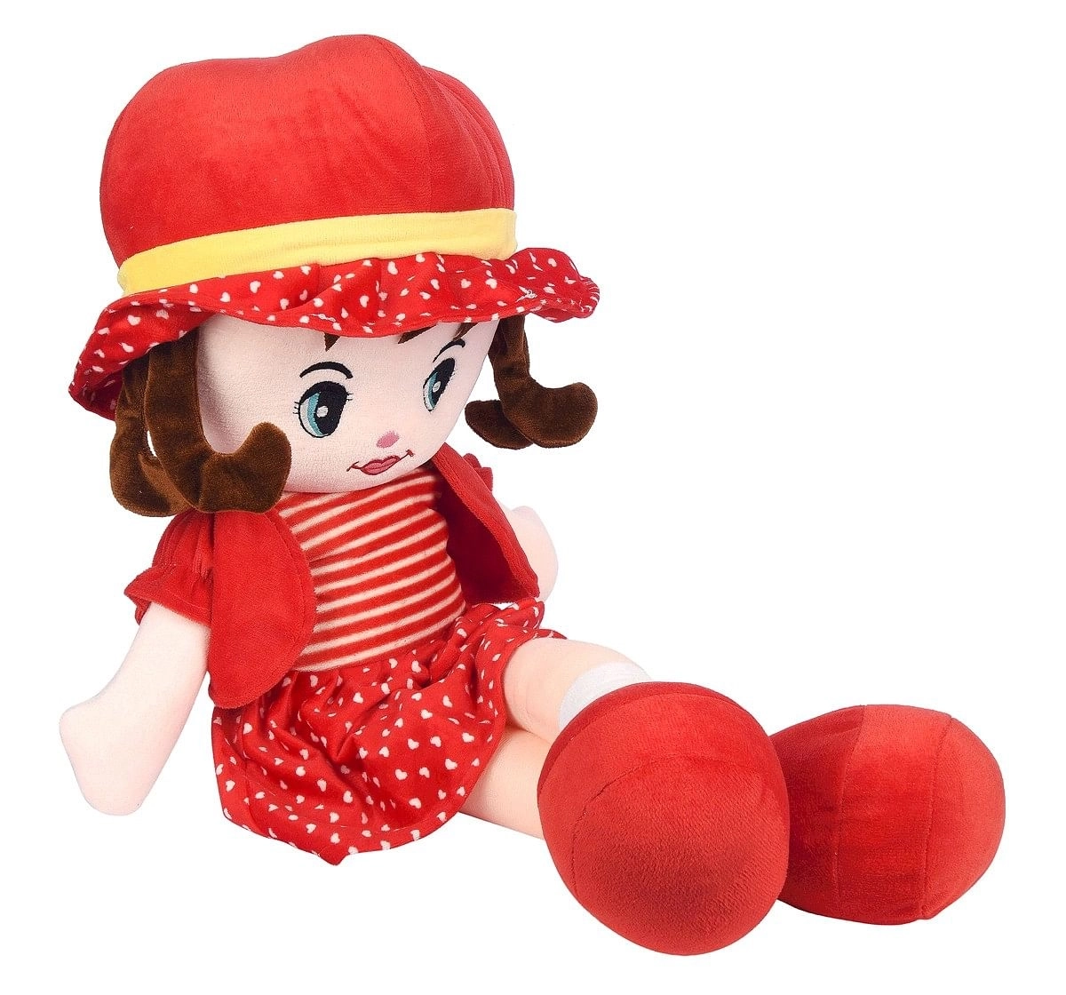 Toytales Winky Doll 100Cm Rag Dolls Red 3Y+