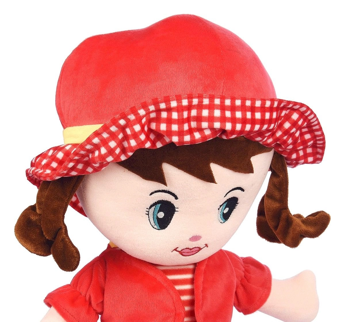 Toytales Winky Doll 100Cm Rag Dolls Red 3Y+
