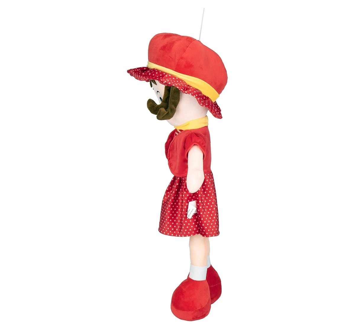 Toytales Winky Doll 100Cm Rag Dolls Red 3Y+