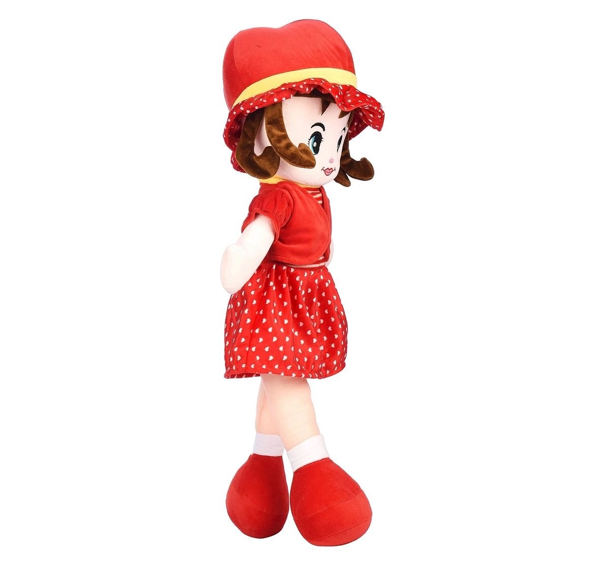 Toytales Winky Doll 100Cm Rag Dolls Red 3Y+