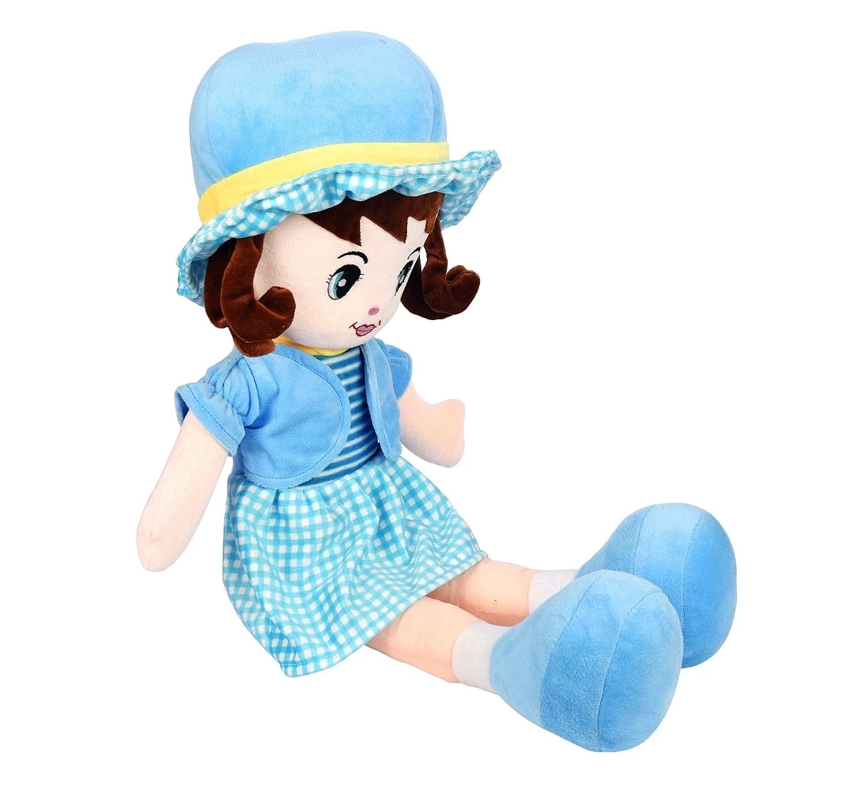 Toytales Winky Doll 40Cm Rag Dolls Blue 3Y+