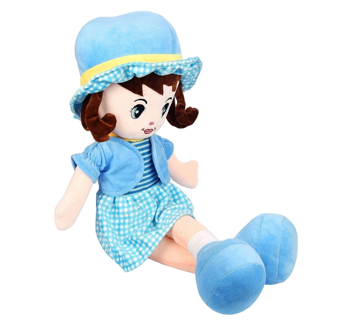 Toytales Winky Doll 40Cm Rag Dolls Blue 3Y+