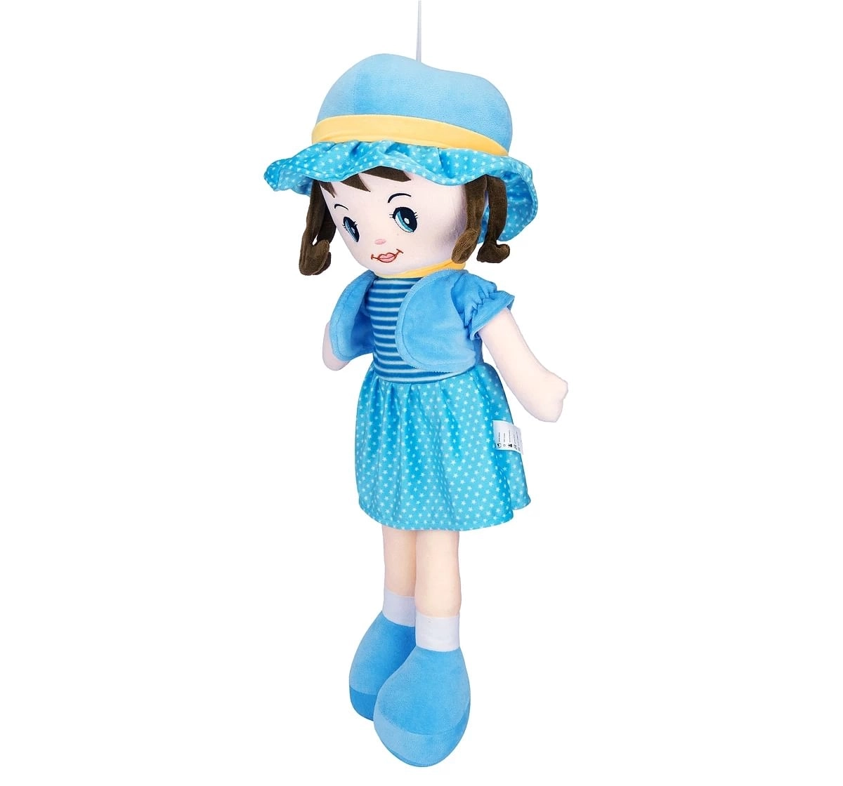 Toytales Winky Doll 40Cm Rag Dolls Blue 3Y+