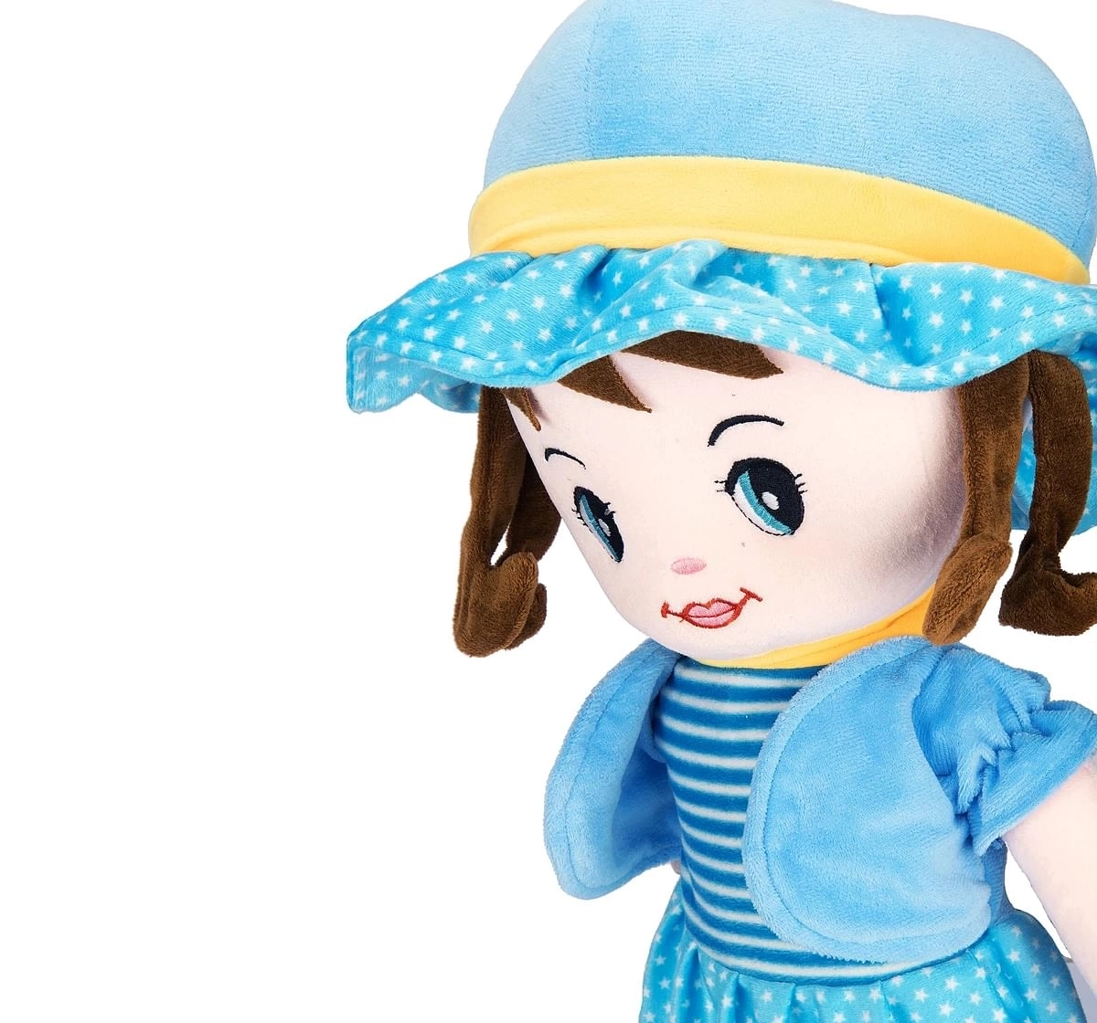 Toytales Winky Doll 40Cm Rag Dolls Blue 3Y+
