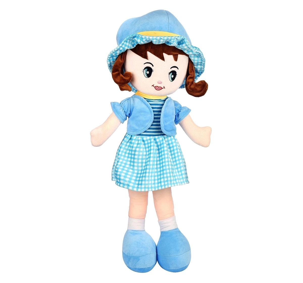 Toytales Winky Doll 40Cm Rag Dolls Blue 3Y+