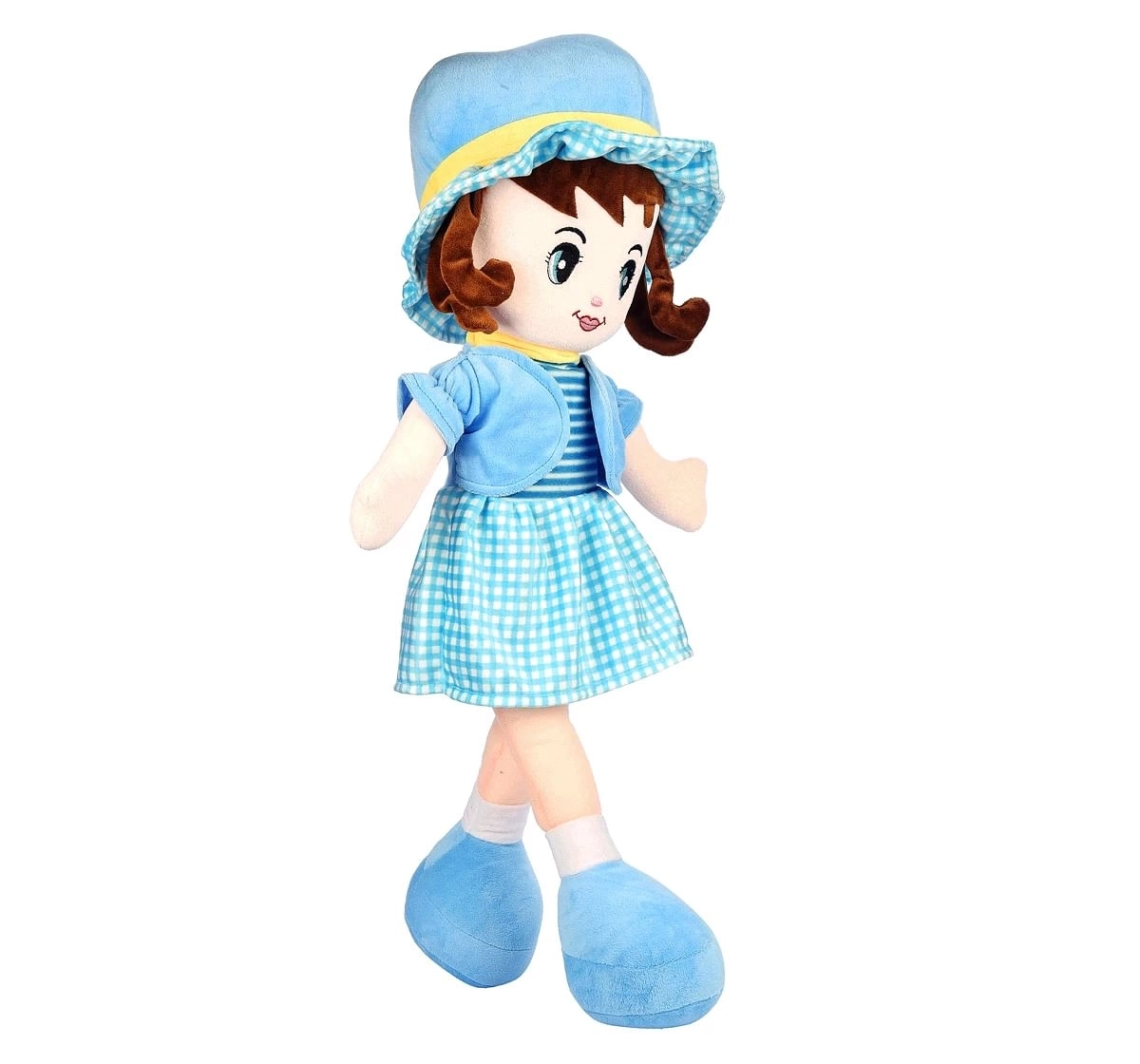 Toytales Winky Doll 40Cm Rag Dolls Blue 3Y+